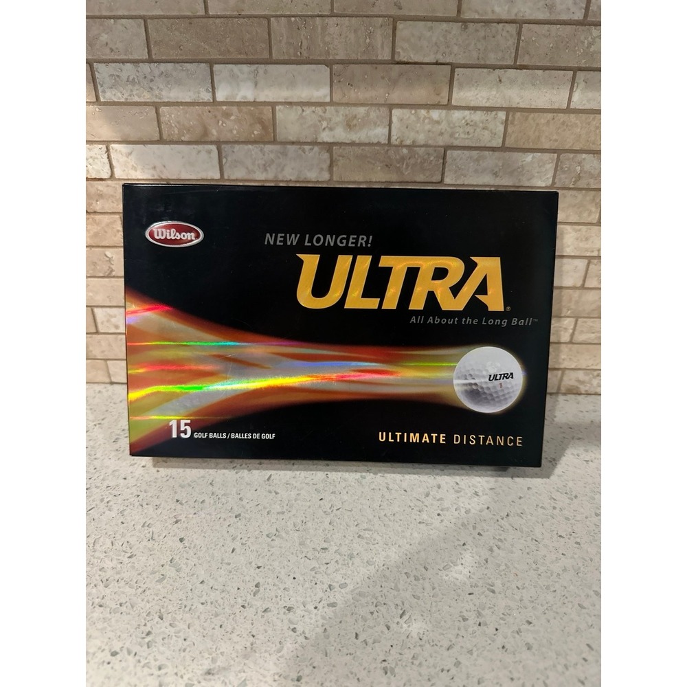 Wilson‎ Ultra Ultimate Distance Golf Balls box of 15